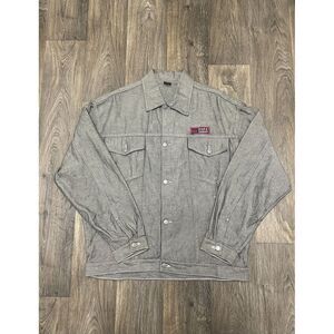 RARE Vintage 90's Dada Supreme Denim Jacket Hip Hop Size Large Jean Jacket